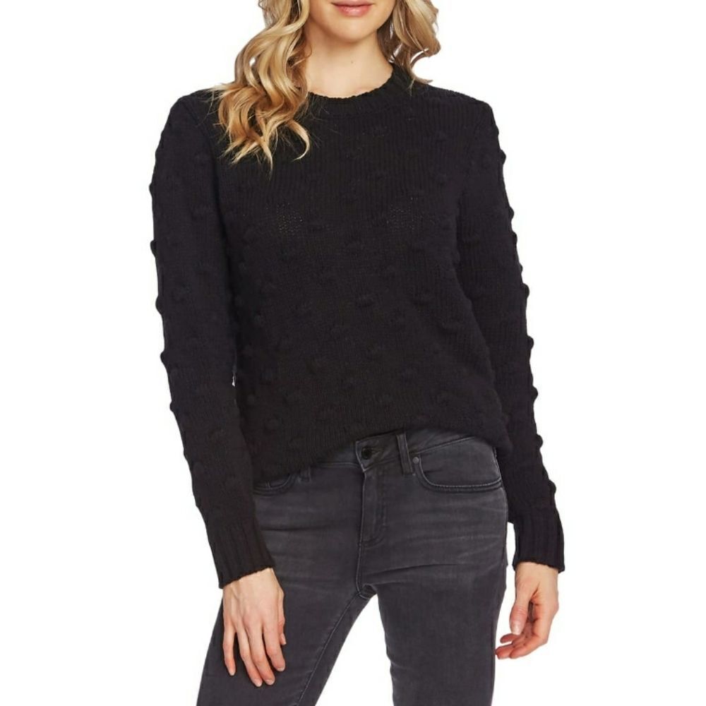 Vince Camuto Cotton Popcorn Sweater